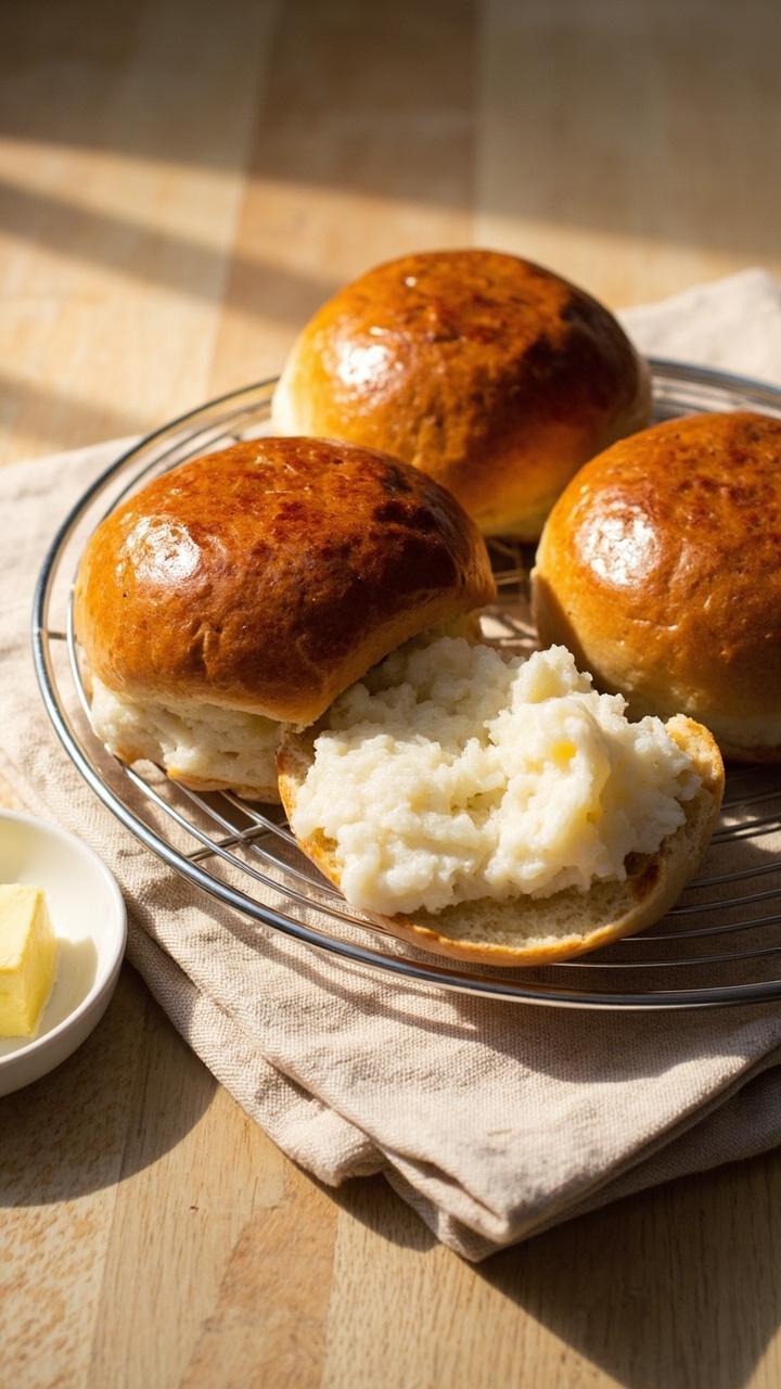 Hamburger Buns Homemade