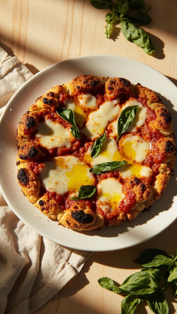 Cauliflower Pizza Crust Recipe