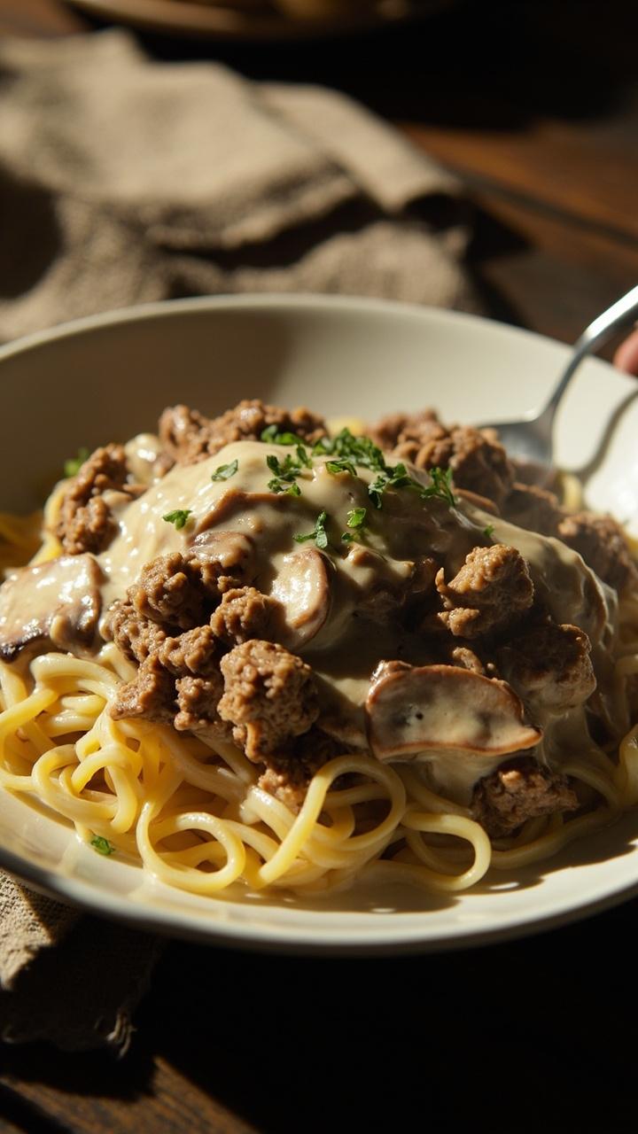 Hamburger Stroganoff