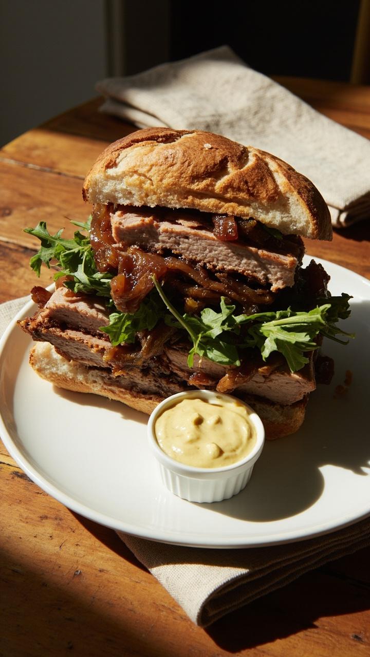 Pork Tenderloin Sandwich