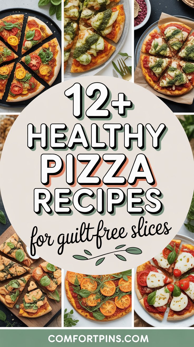 12+ Healthy Pizza Recipes for Guilt-Free Slices