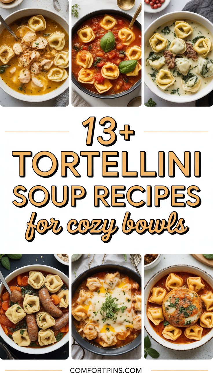 13+ Tortellini Soup Recipes for Cozy Bowls