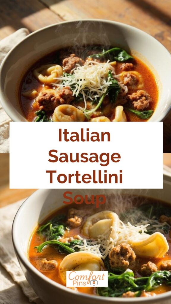 Italian Sausage Tortellini Soup Italian Sausage Tortellini Soup