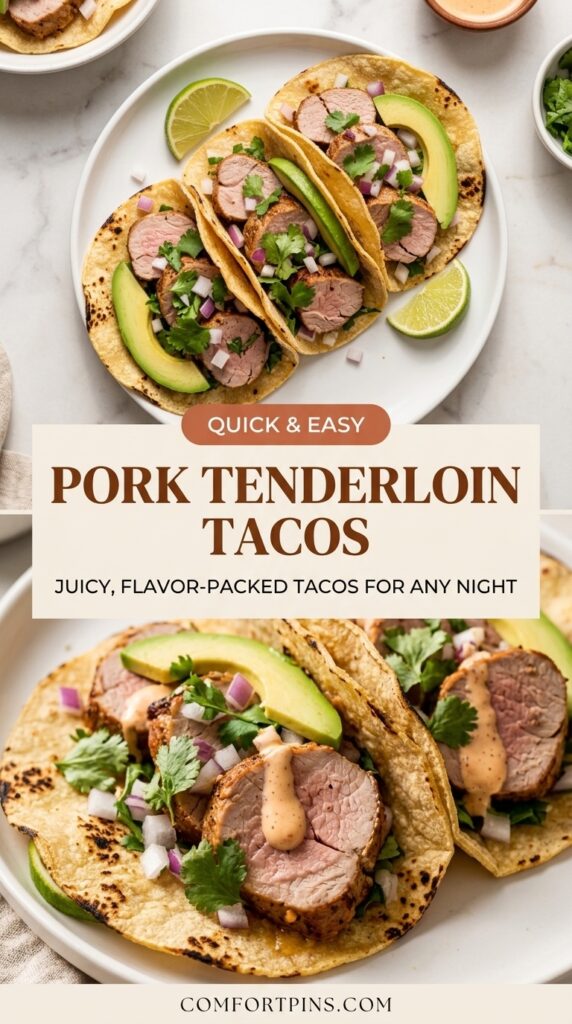 Pork Tenderloin Tacos