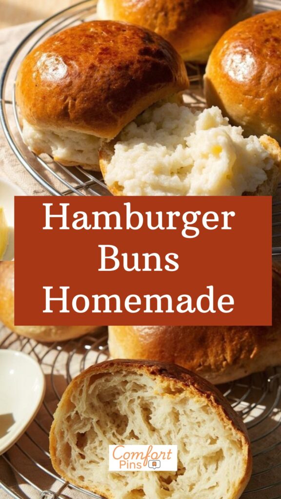 Hamburger Buns Homemade
