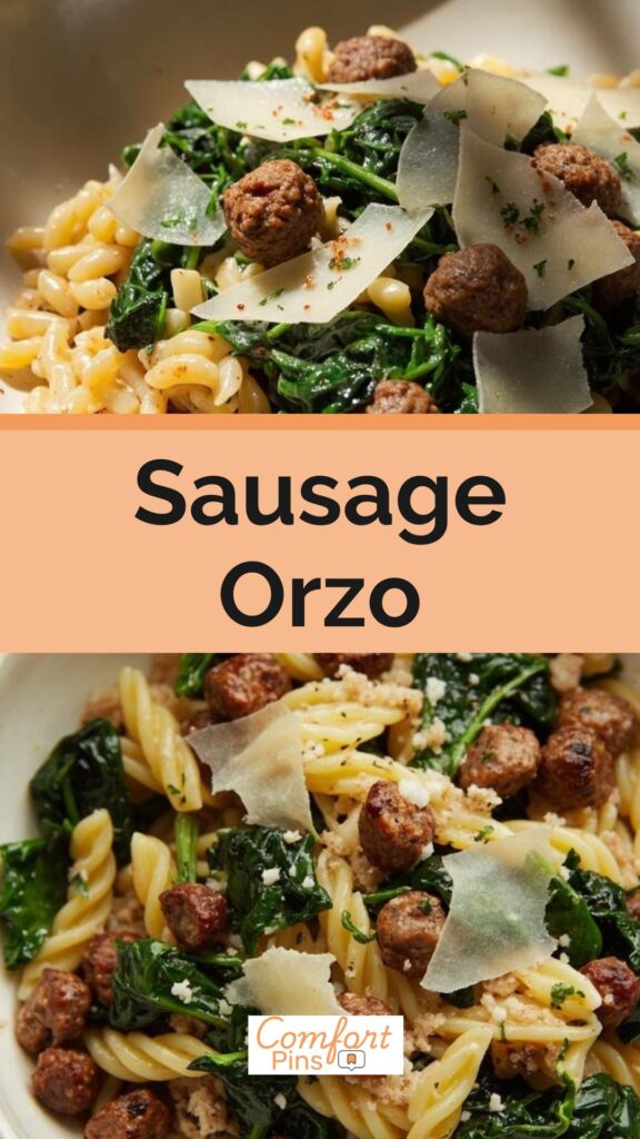 Sausage Orzo