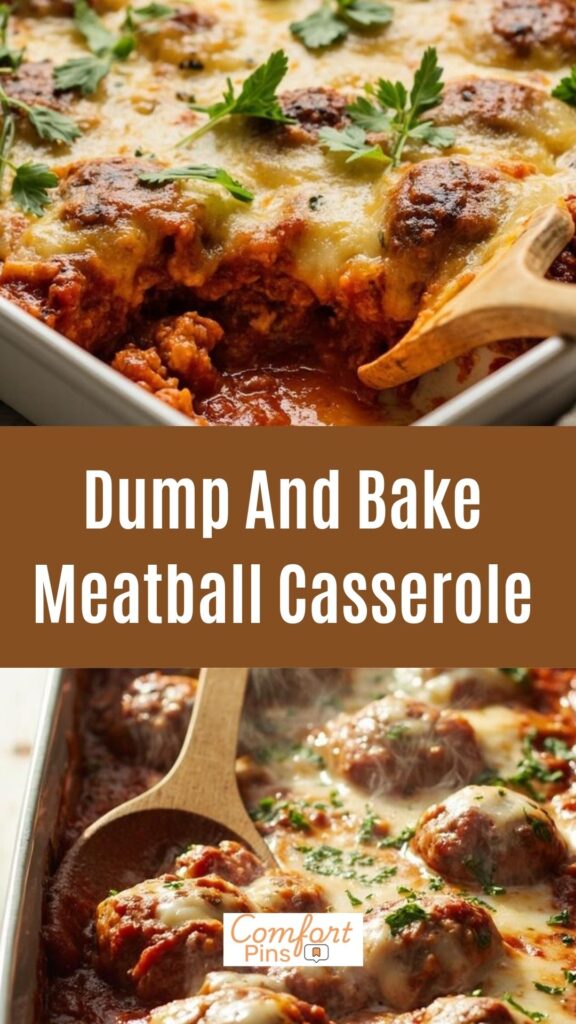 Dump And Bake Meatball Casserole