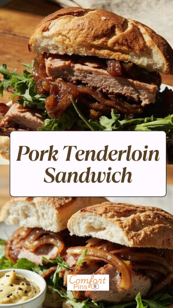 Pork Tenderloin Sandwich
