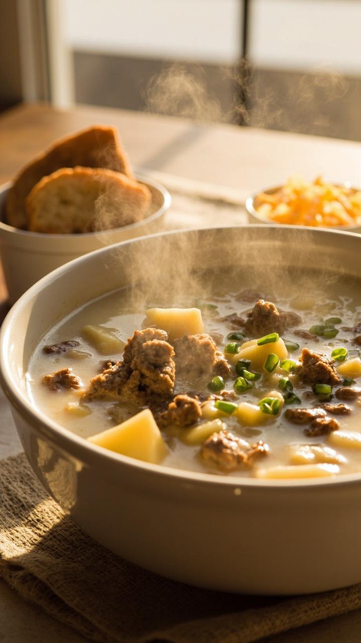 Hamburger Potato Soup