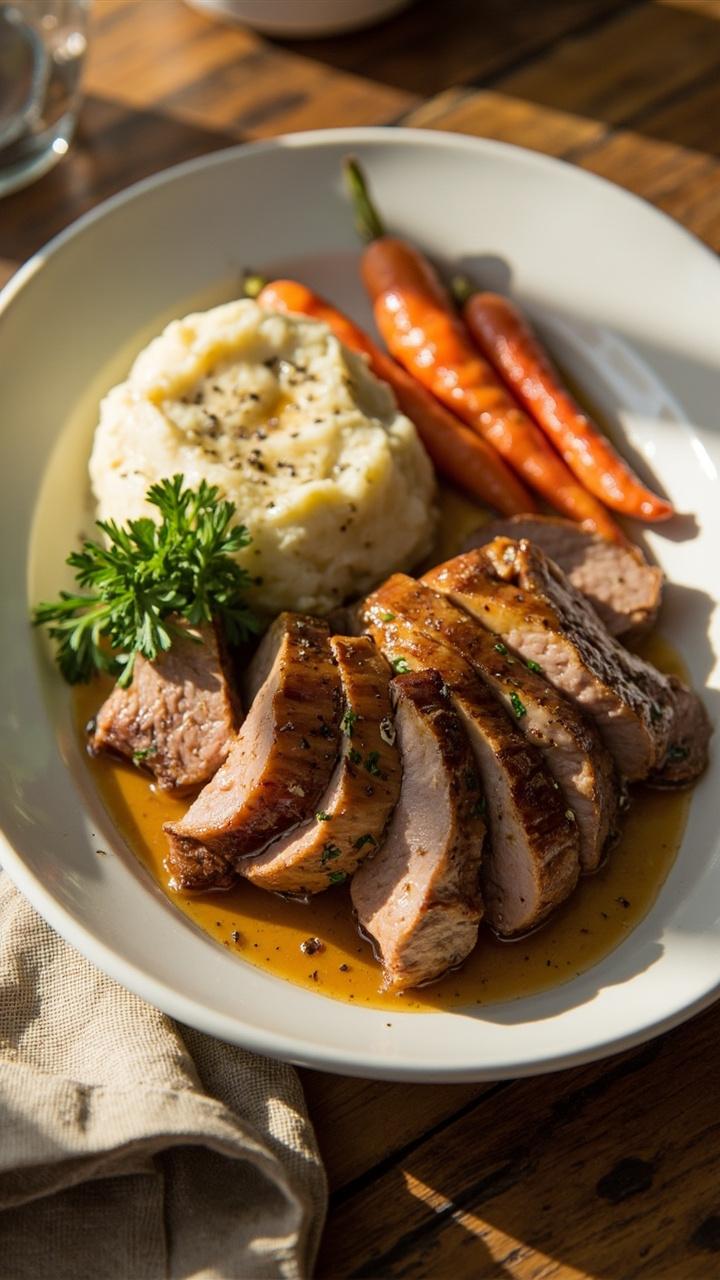 Honey Garlic Pork Tenderloin