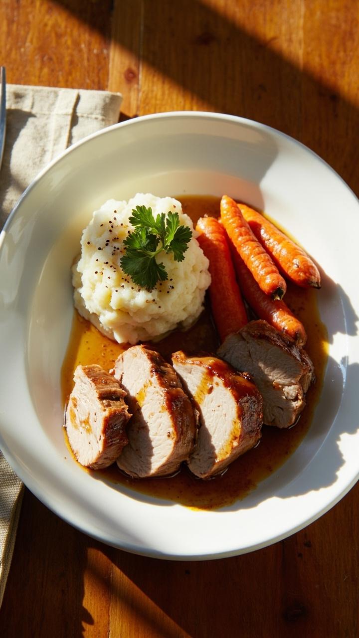 Honey Garlic Pork Tenderloin