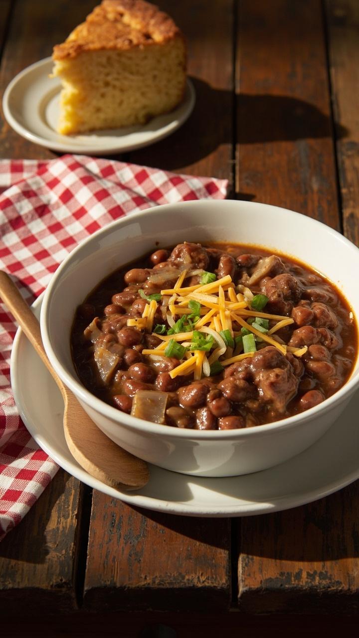Cowboy Beans With Hamburger