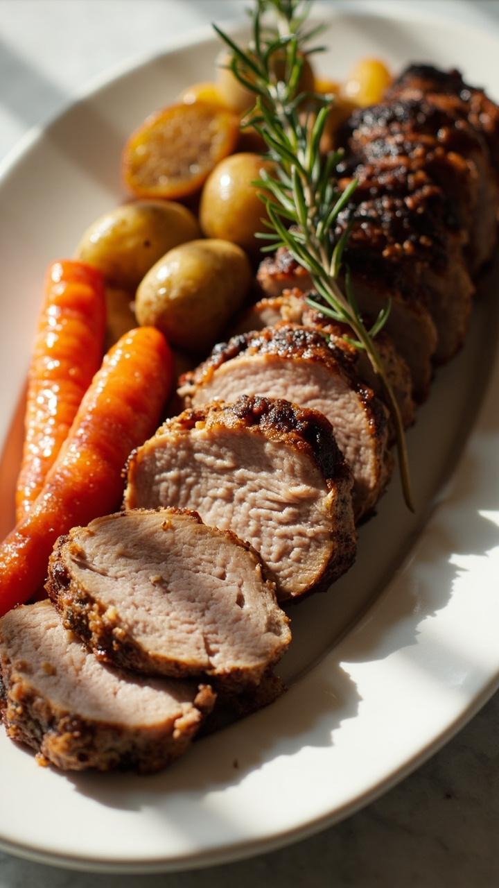 Oven Roasted Pork Tenderloin