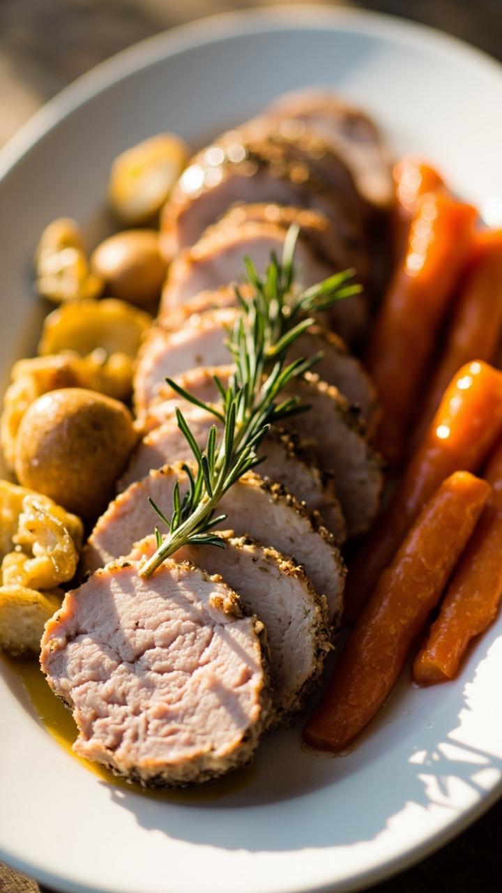 Oven Roasted Pork Tenderloin