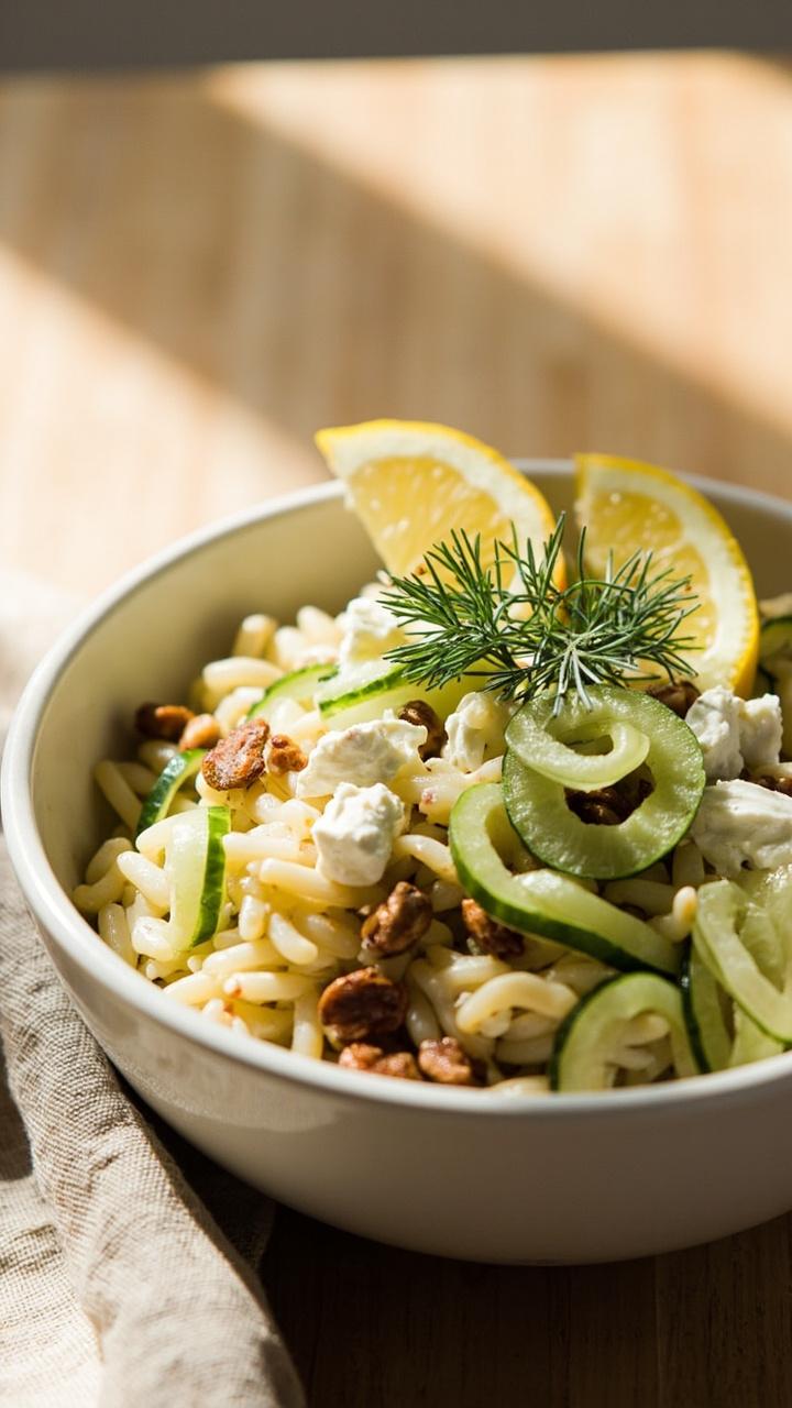 Lemon Orzo Salad
