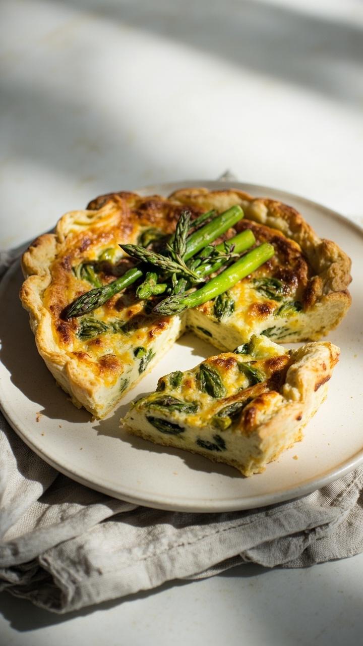 Asparagus Quiche