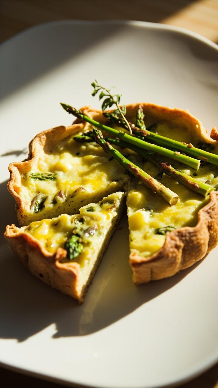Asparagus Quiche