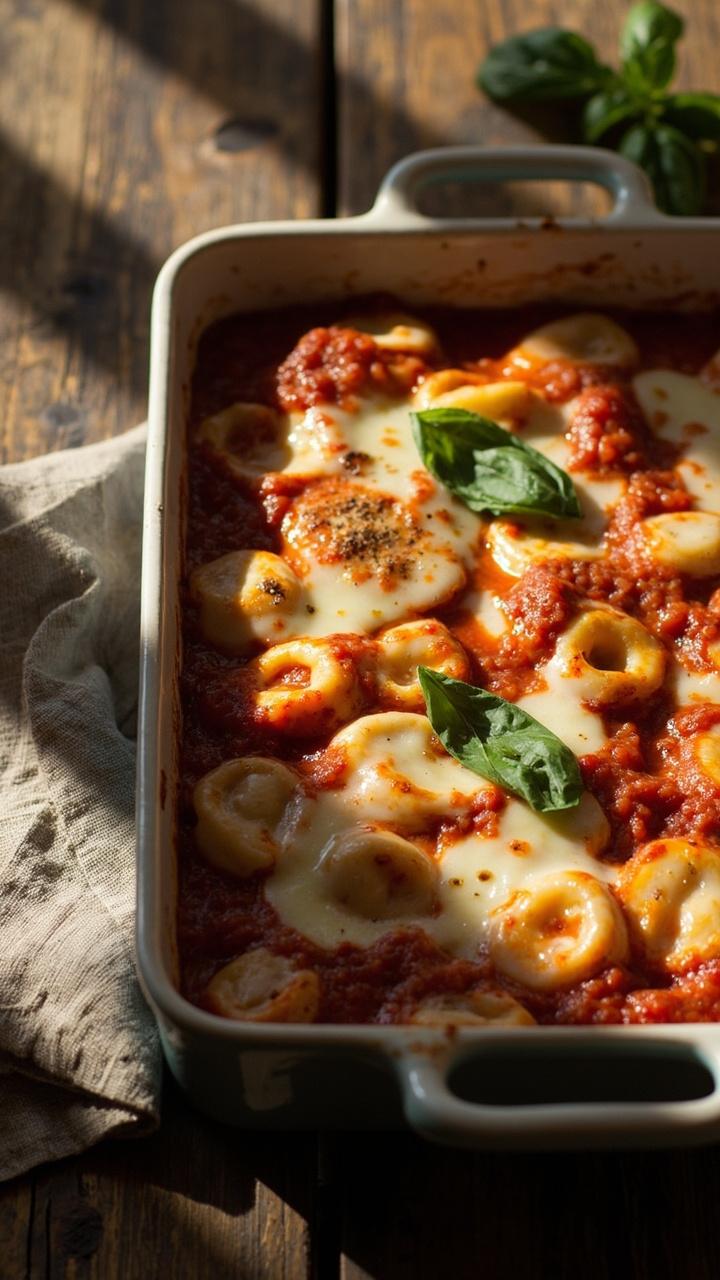 Baked Tortellini Casserole
