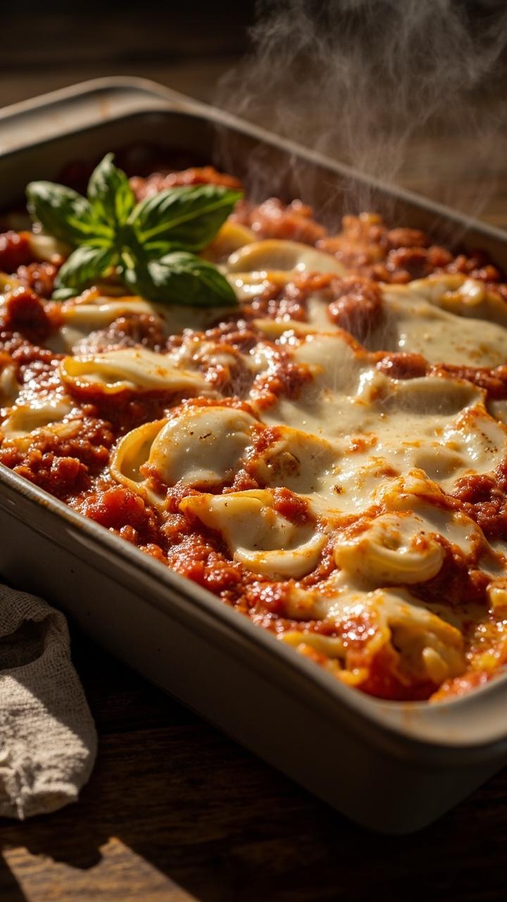 Baked Tortellini Casserole