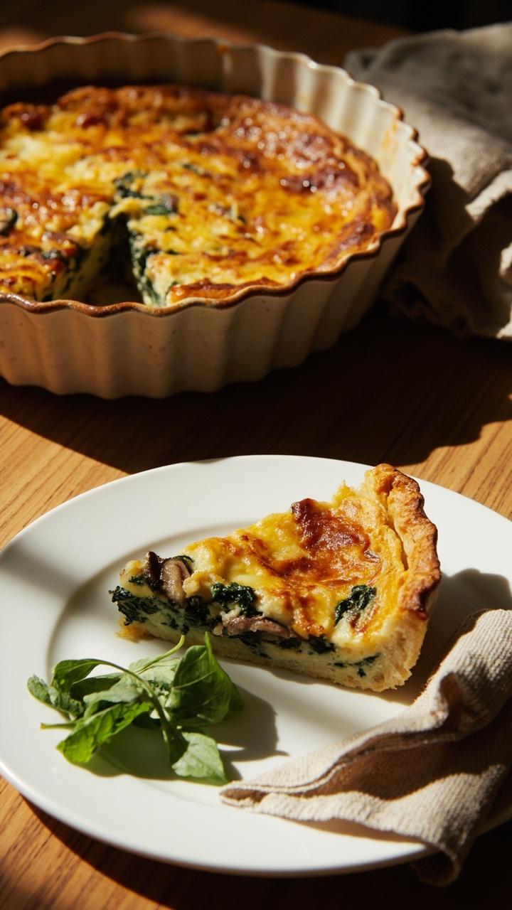 Vegetarian Quiche