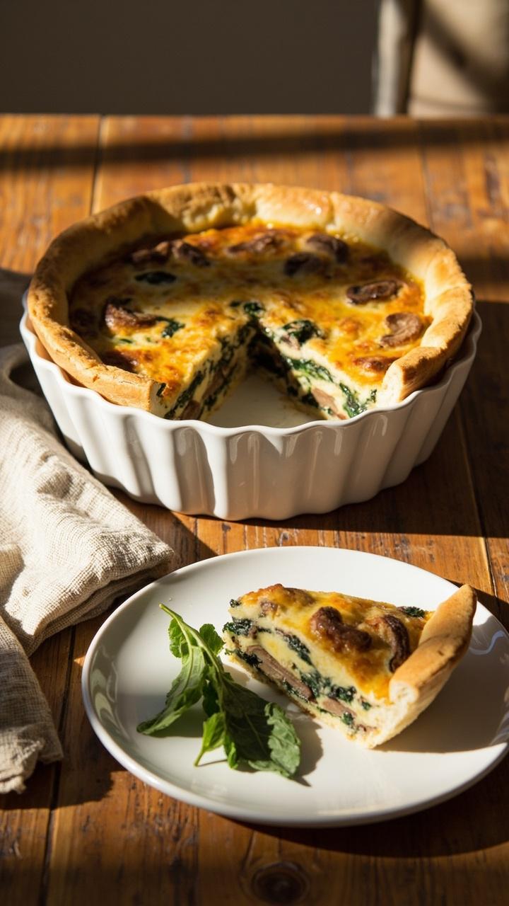 Vegetarian Quiche