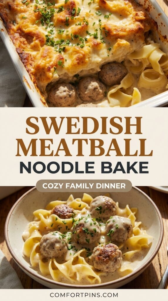 Swedish Meatball Noodle Bake Swedish Meatball Noodle Bake