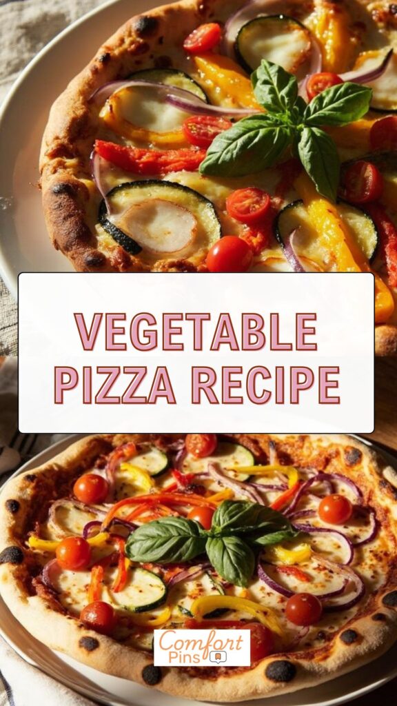 Vegetable Pizza Recipe