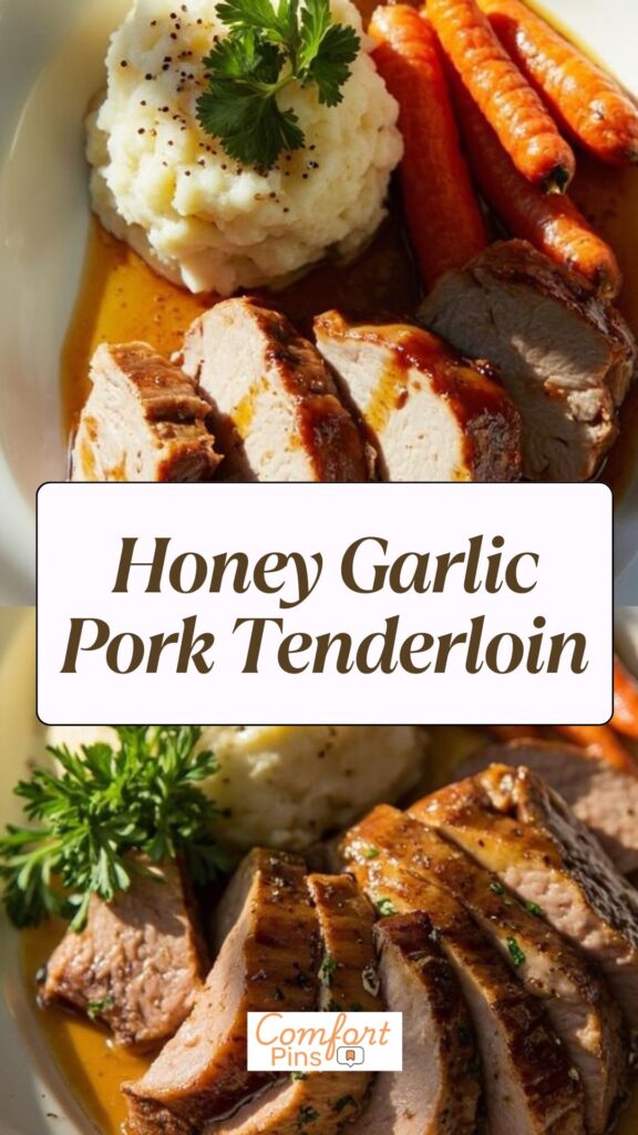 Honey Garlic Pork Tenderloin