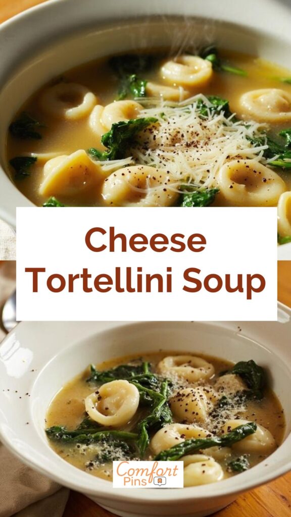 Cheese Tortellini Soup