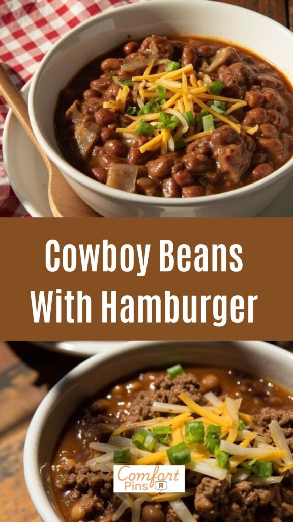 Cowboy Beans With Hamburger