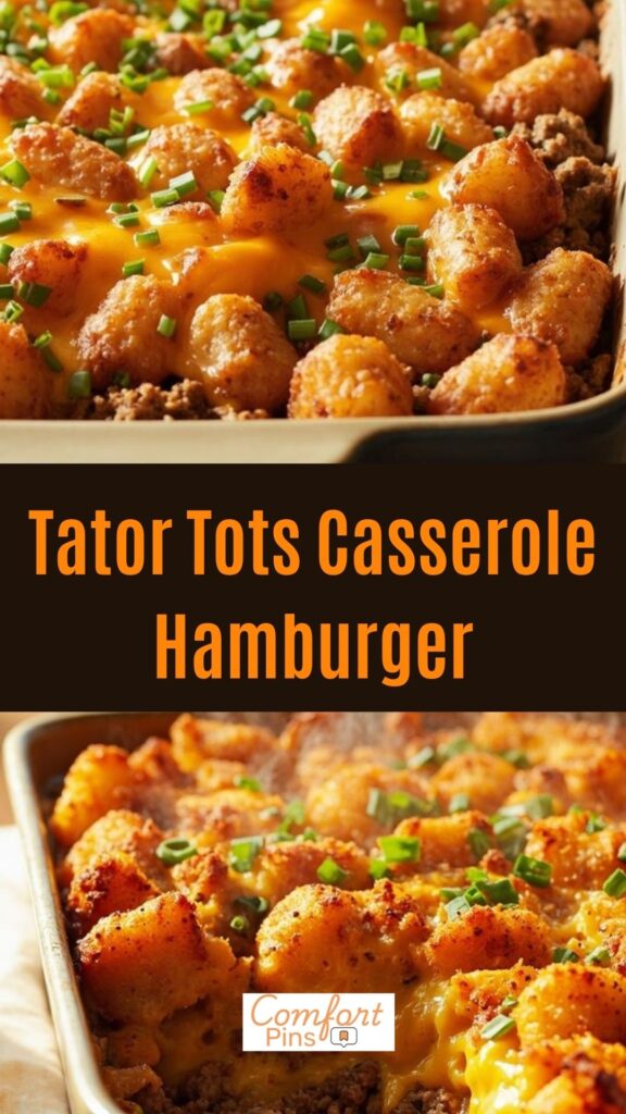 Tator Tots Casserole Hamburger Tator Tots Casserole Hamburger