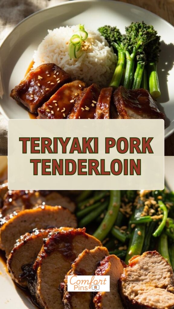 Teriyaki Pork Tenderloin