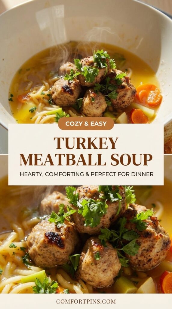 Turkey Meatball Soup Turkey Meatball Soup