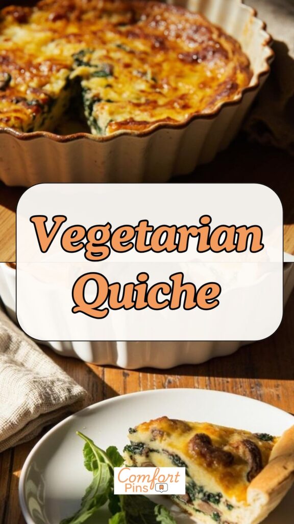 Vegetarian Quiche Vegetarian Quiche