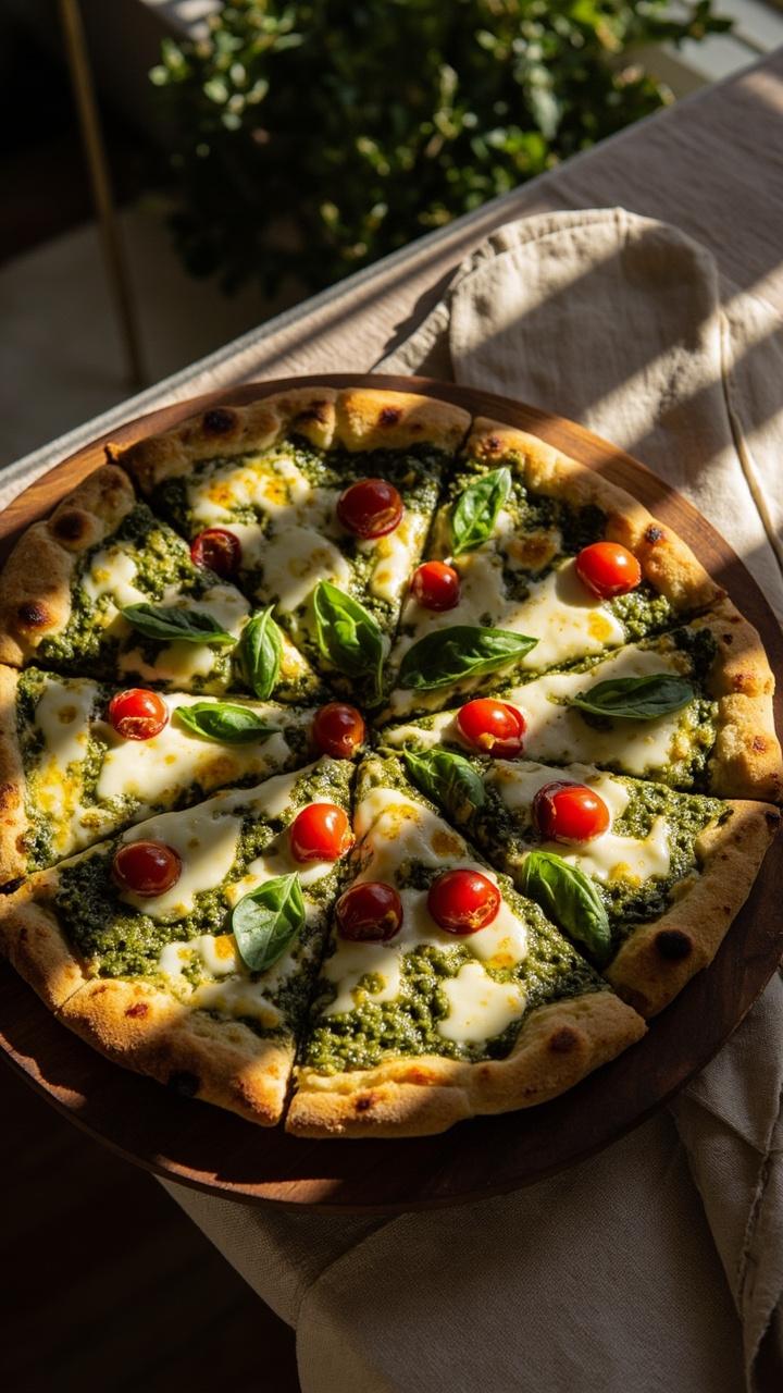 Pesto Pizza Recipe