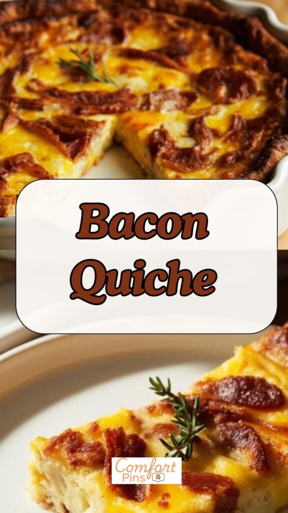 Bacon Quiche Bacon Quiche