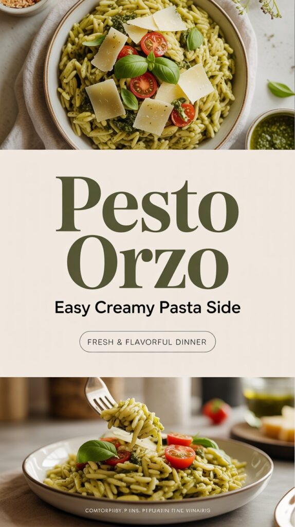 Pesto Orzo Pesto Orzo