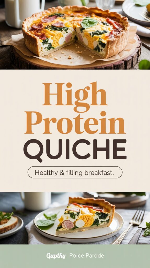 High Protein Quiche