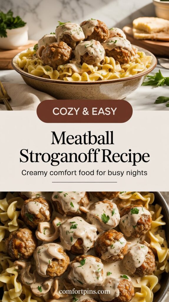 Meatball Stroganoff Recipe