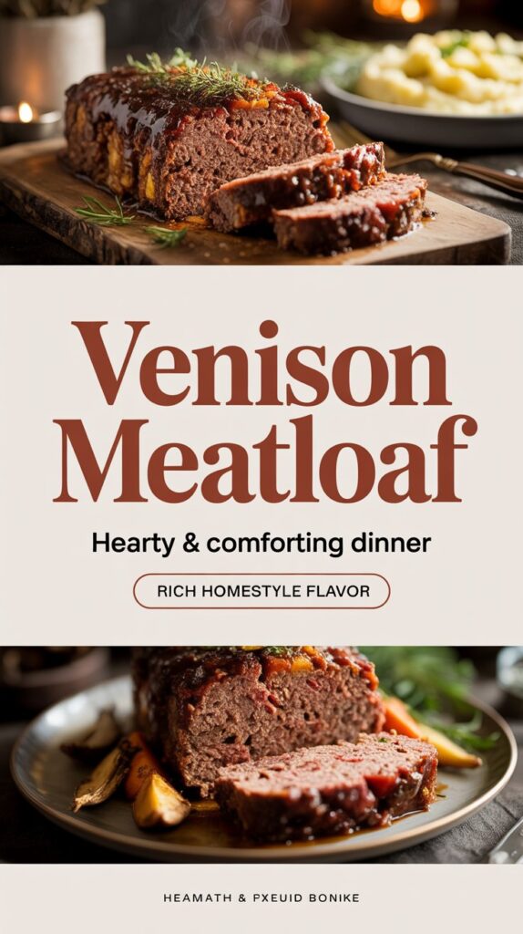Venison Meatloaf Venison Meatloaf
