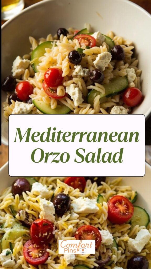 Mediterranean Orzo Salad