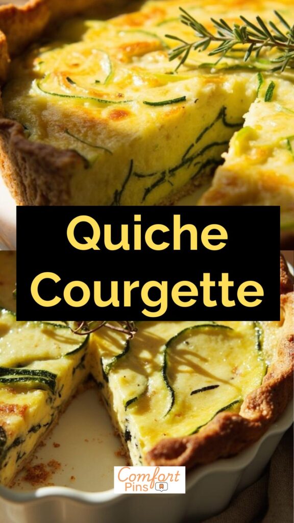 Quiche Courgette