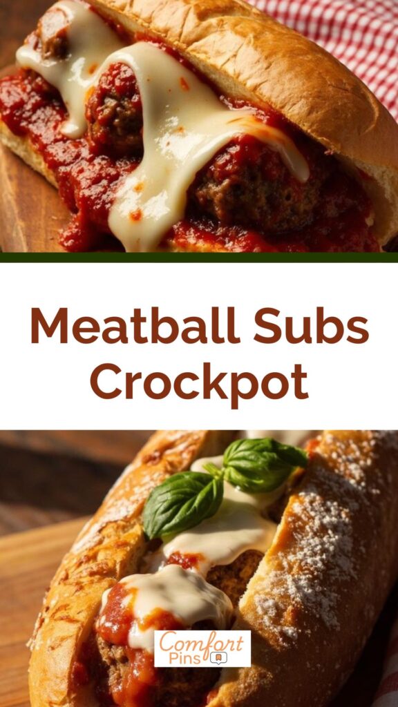 Meatball Subs Crockpot
