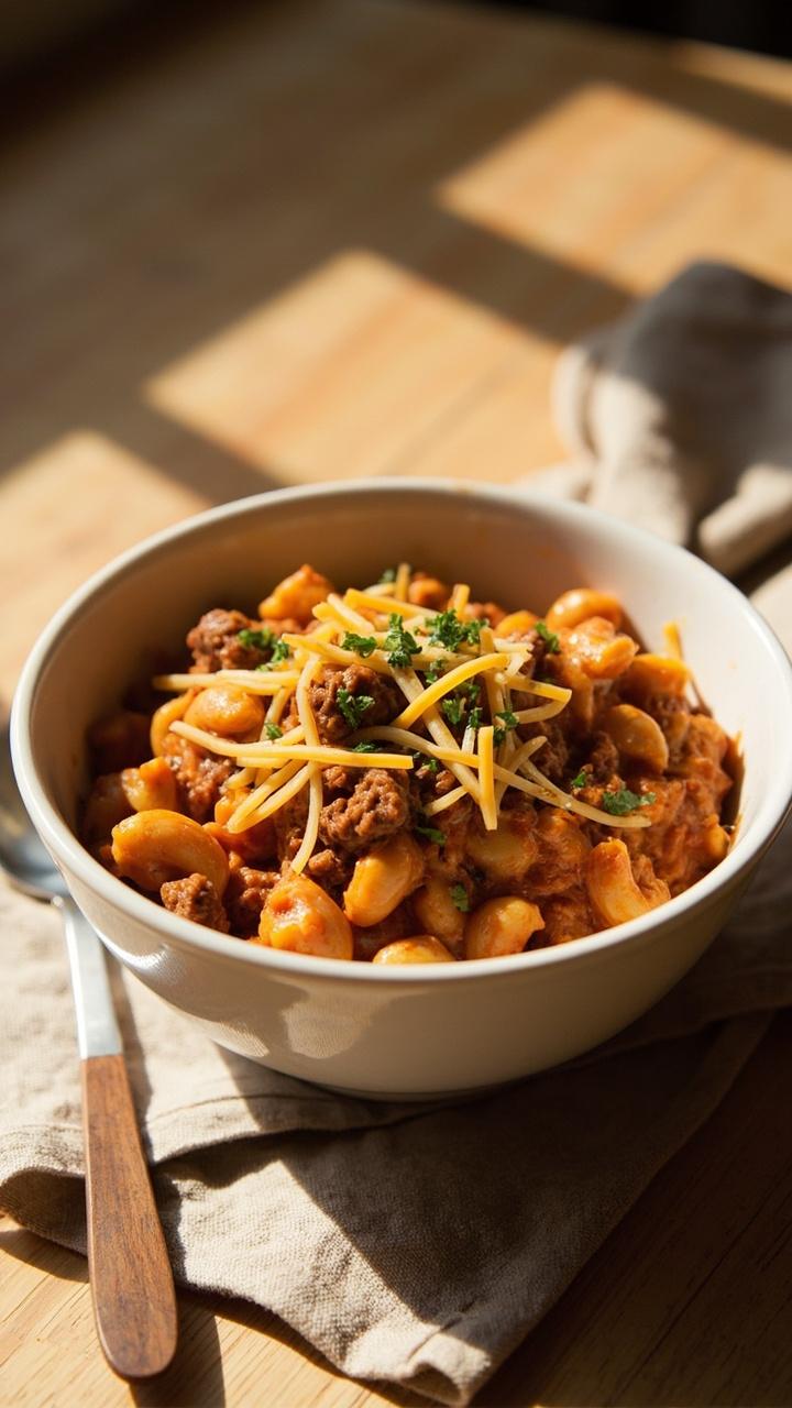 Healthy Hamburger Helper