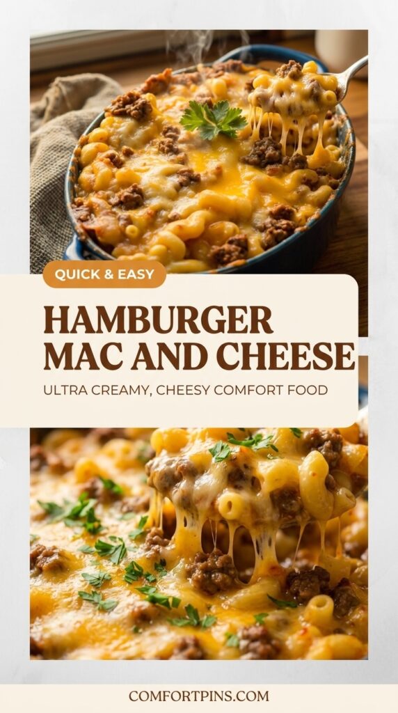 Hamburger Mac And Cheese