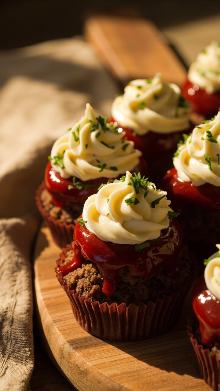 Meatloaf Cupcakes