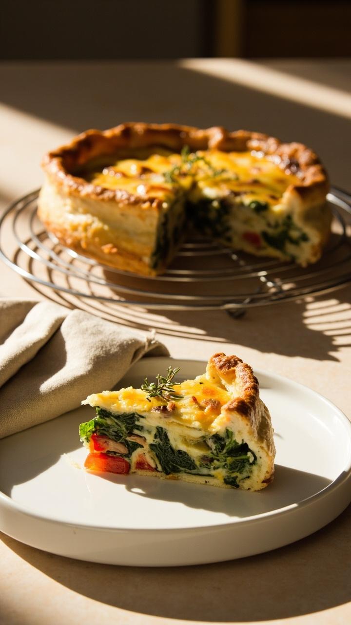 Vegetable Quiche