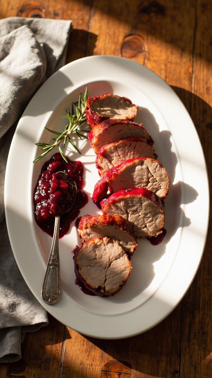 Cranberry Pork Tenderloin