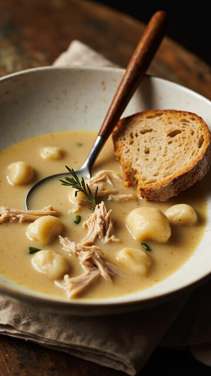 Creamy Chicken Gnocchi Soup