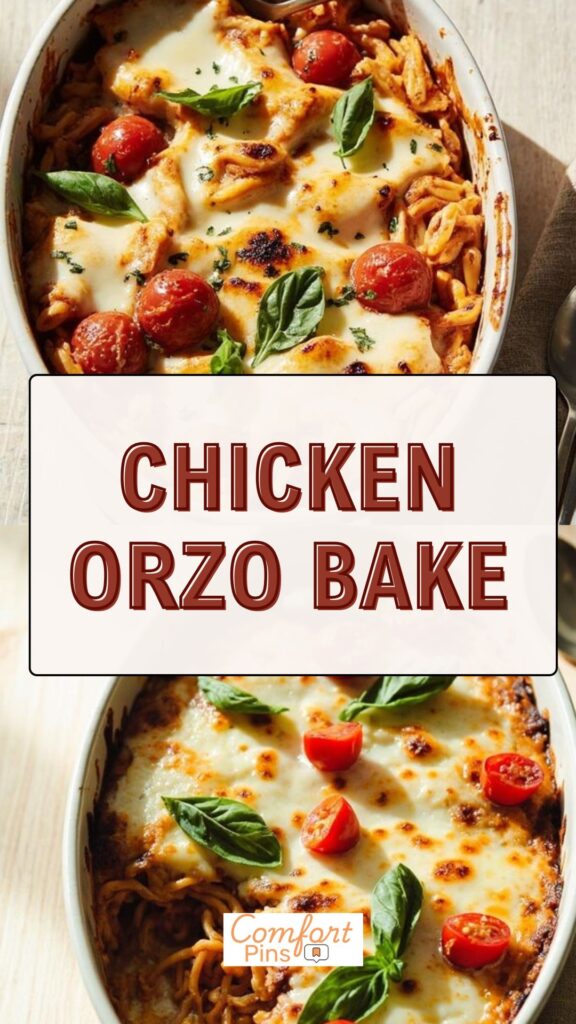 Chicken Orzo Bake